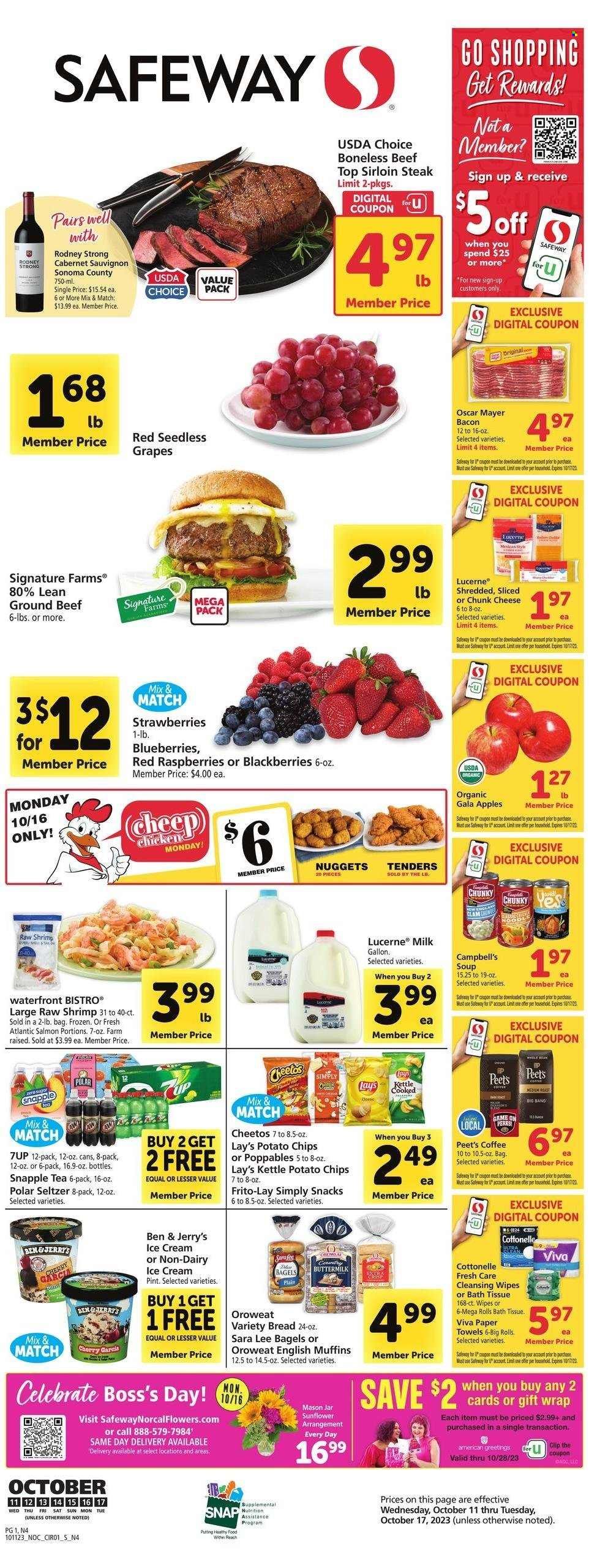 Safeway (NV) Weekly Ad Flyer Specials October 11 to October 17, 2023