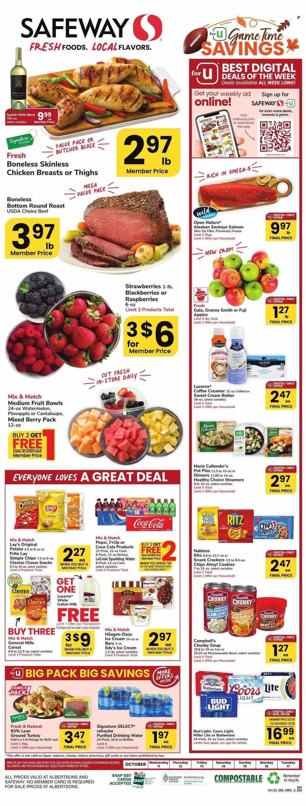 Safeway (SD) Weekly Ad Flyer Specials October 11 to October 17, 2023
