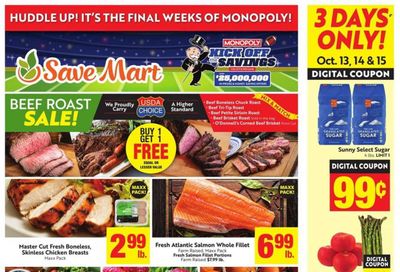 Save Mart (CA, NV) Weekly Ad Flyer Specials October 11 to October 17, 2023