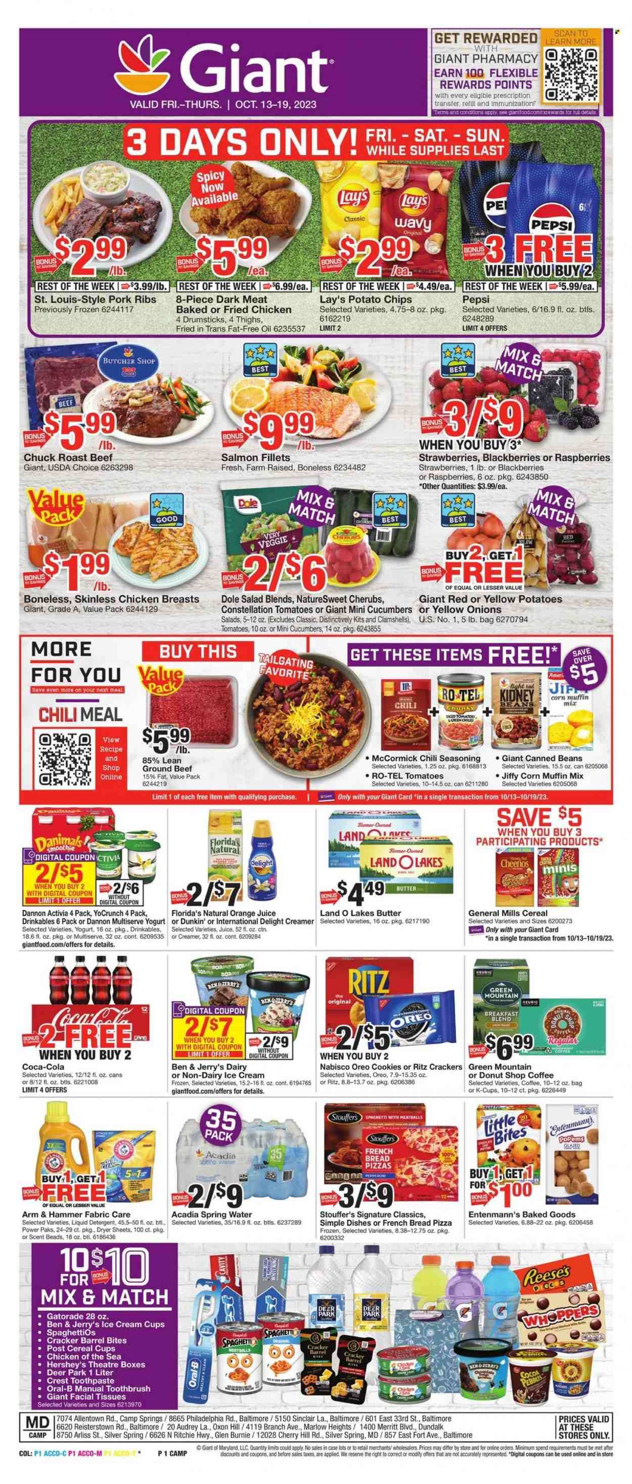 Giant Food (DE, MD, VA) Weekly Ad Flyer Specials October 13 to October 19, 2023