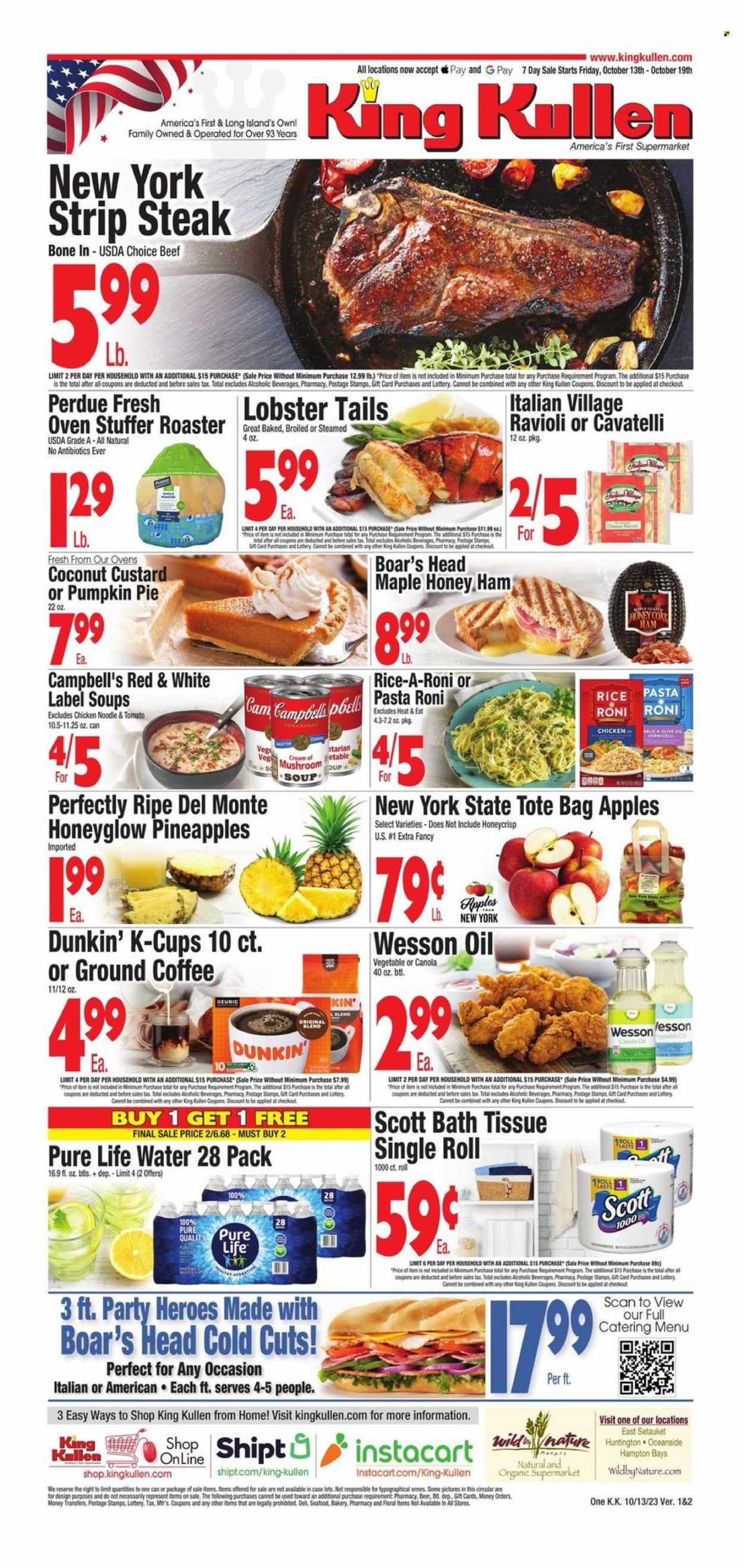 King Kullen (NY) Weekly Ad Flyer Specials October 13 to October 19, 2023
