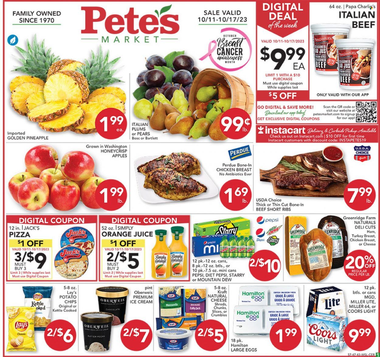 Pete's Fresh Market (IL) Weekly Ad Flyer Specials October 11 to October 17, 2023