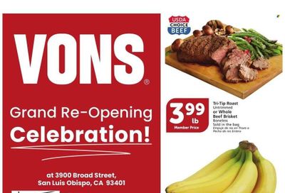 Vons (CA) Weekly Ad Flyer Specials October 11 to October 17, 2023