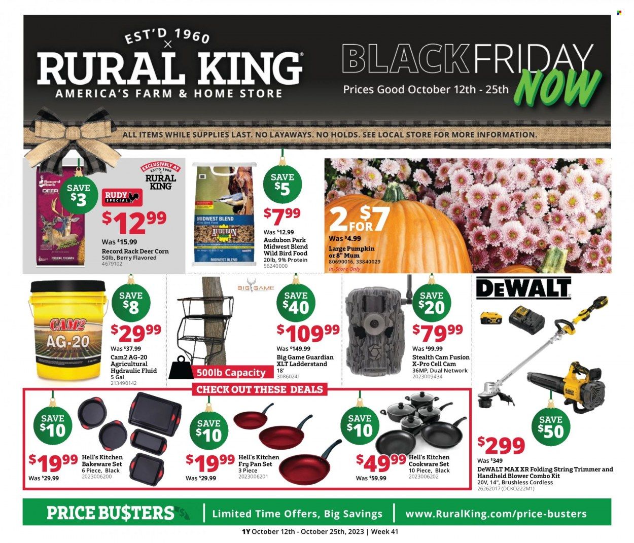 Rural King Weekly Ad Flyer Specials October 12 to October 25, 2023