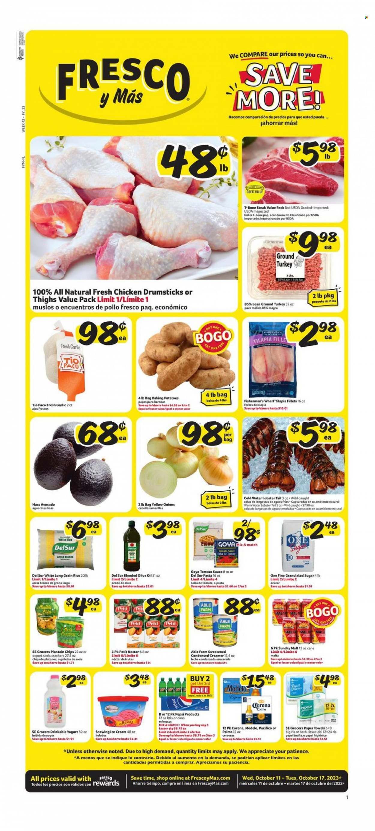 Fresco y Más (FL) Weekly Ad Flyer Specials October 11 to October 17, 2023