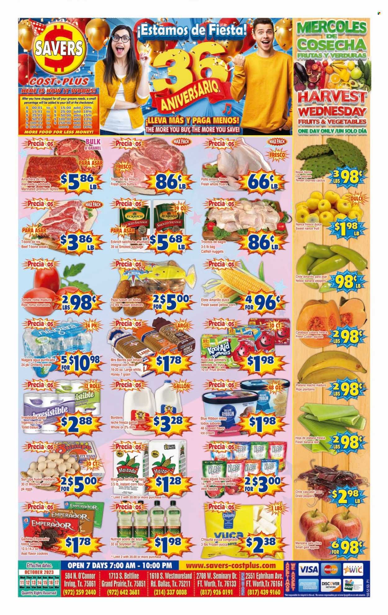 Savers Cost Plus (TX) Weekly Ad Flyer Specials October 11 to October 17, 2023