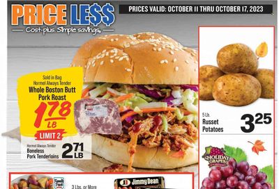 Price Less Foods Weekly Ad Flyer Specials October 11 to October 17, 2023