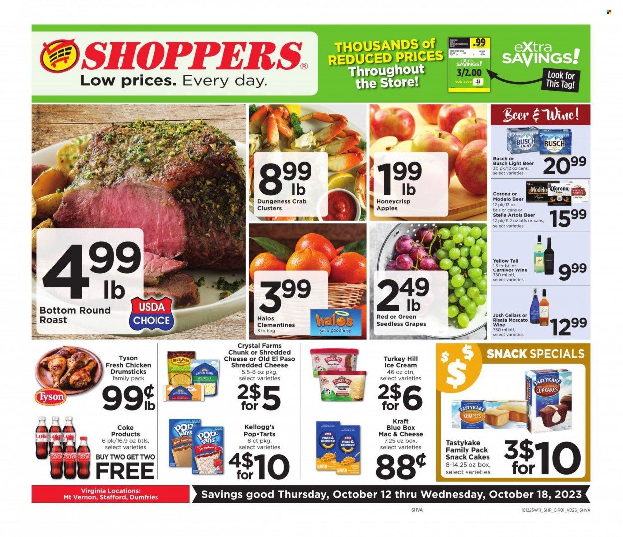 Shoppers (MD, VA) Weekly Ad Flyer Specials October 12 to October 18, 2023