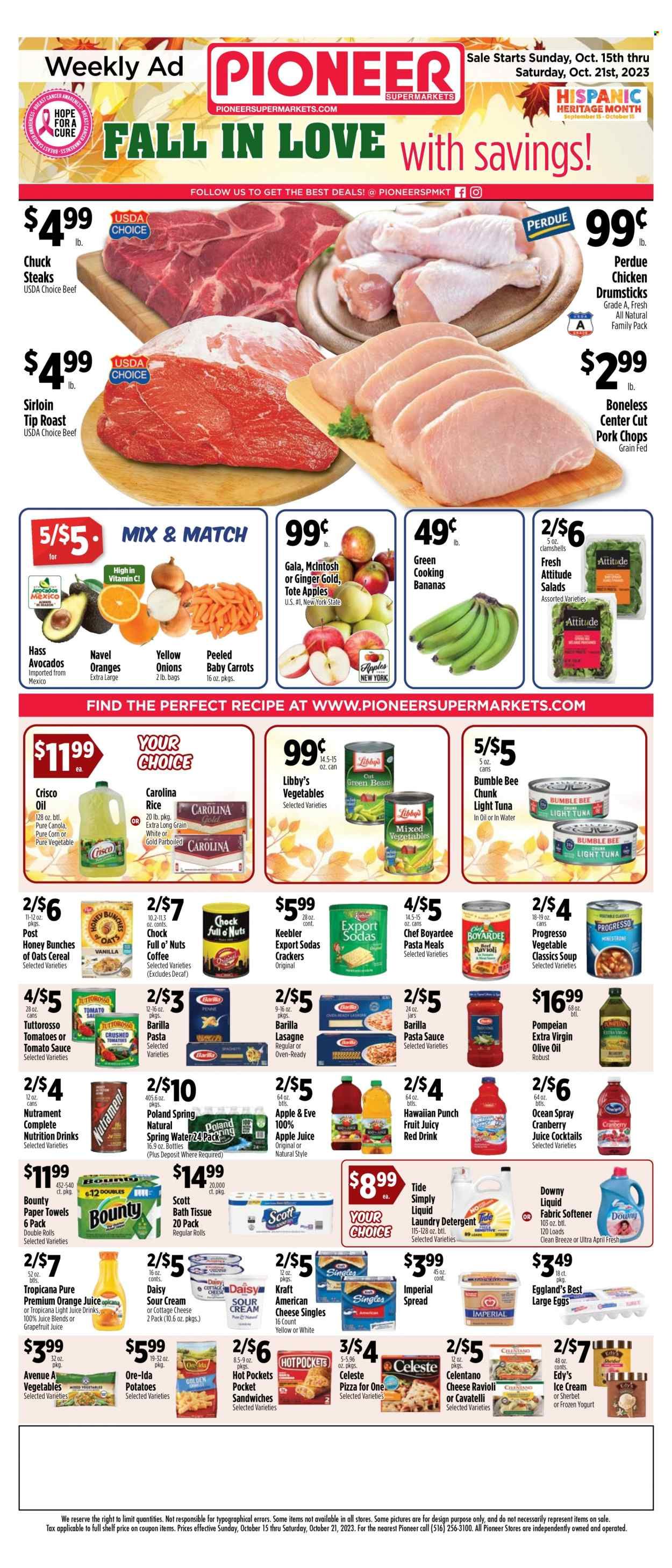 Pioneer Supermarkets (NJ, NY) Weekly Ad Flyer Specials October 15 to October 21, 2023