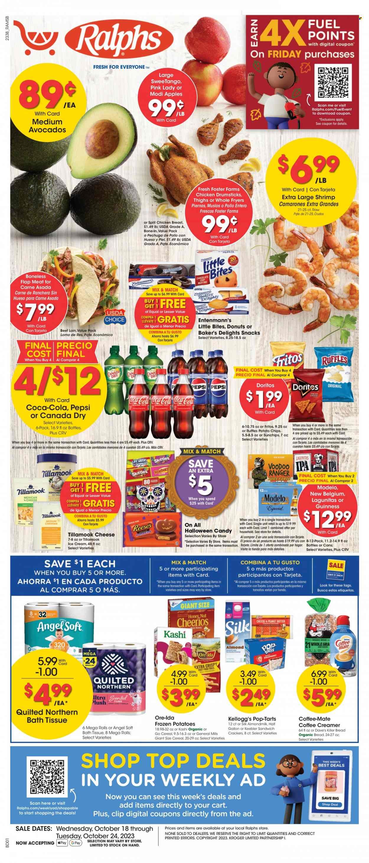 Ralphs (CA) Weekly Ad Flyer Specials October 18 to October 24, 2023