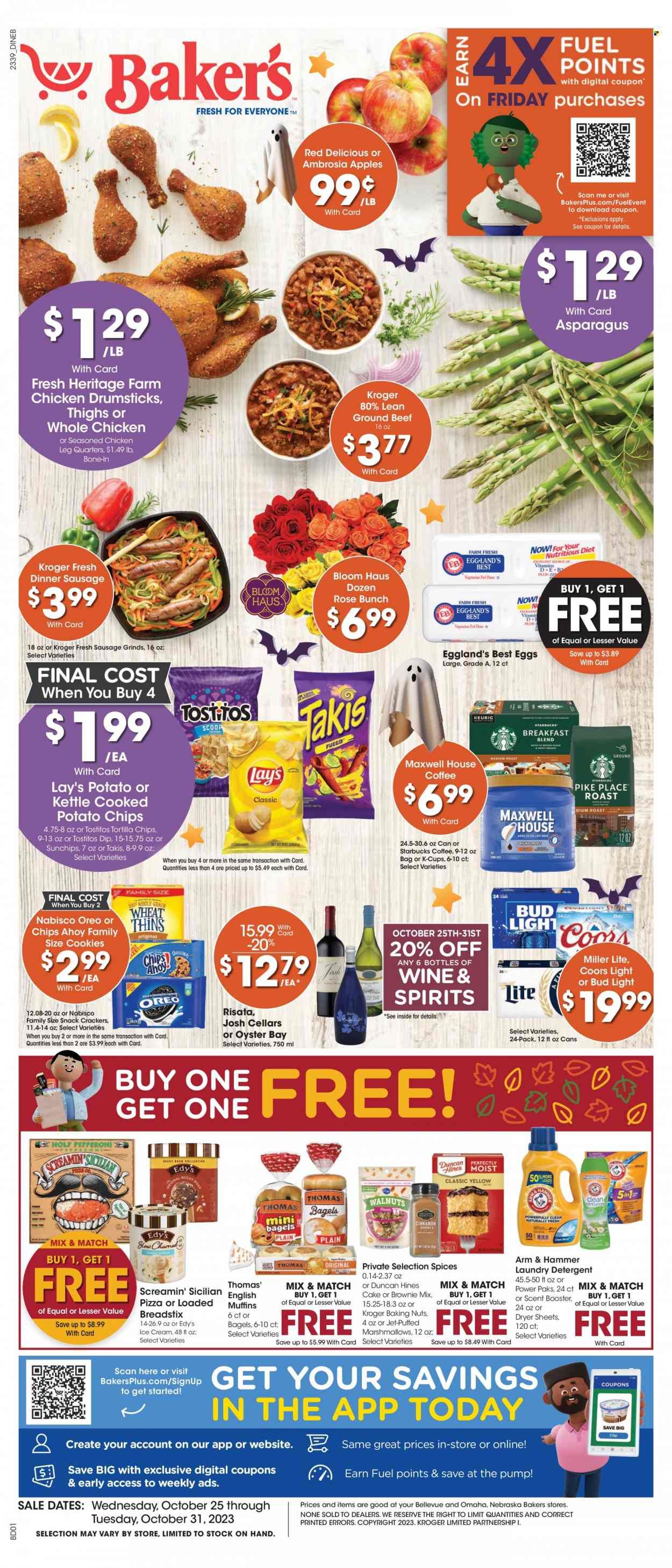 Baker's (NE) Weekly Ad Flyer Specials October 25 to October 31, 2023