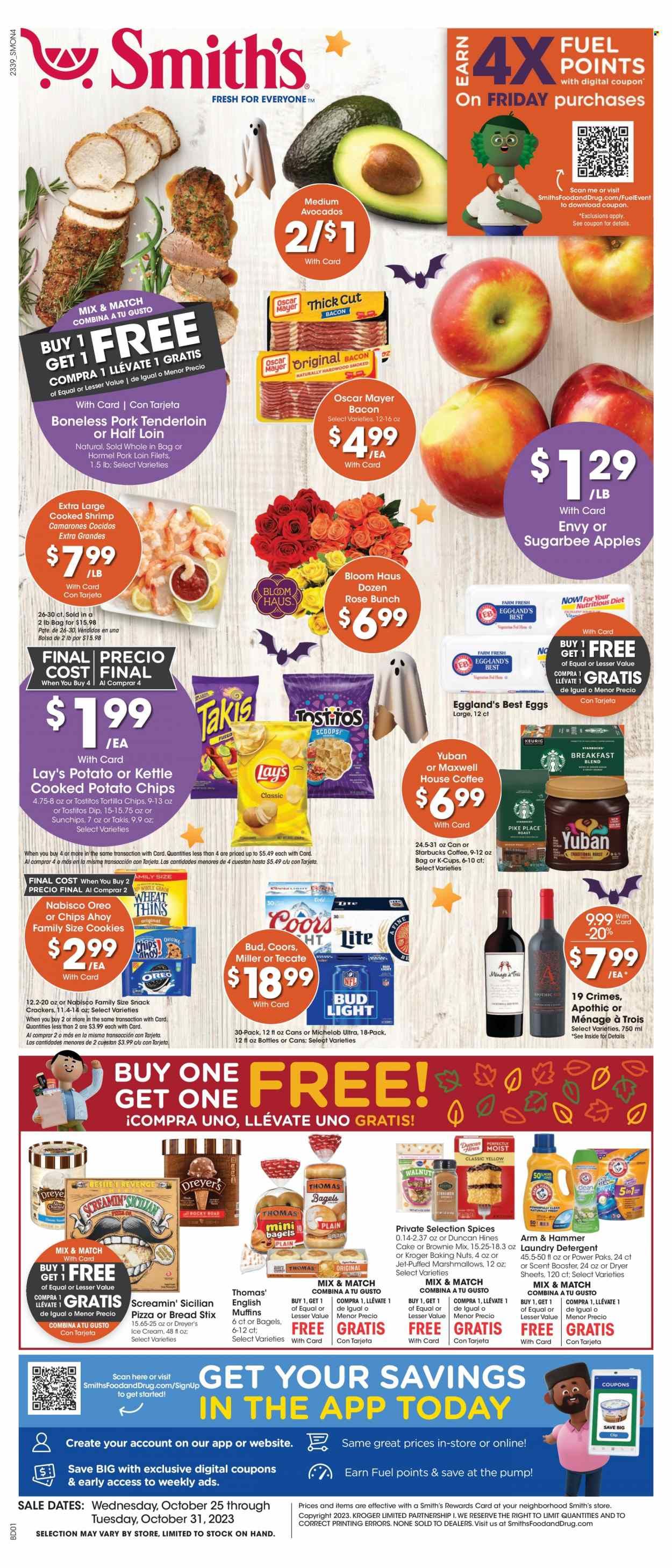 Smith's (AZ, ID, MT, NM, NV, UT, WY) Weekly Ad Flyer Specials October 25 to October 31, 2023