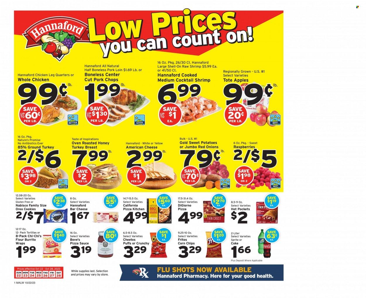 Hannaford (MA) Weekly Ad Flyer Specials October 22 to October 28, 2023