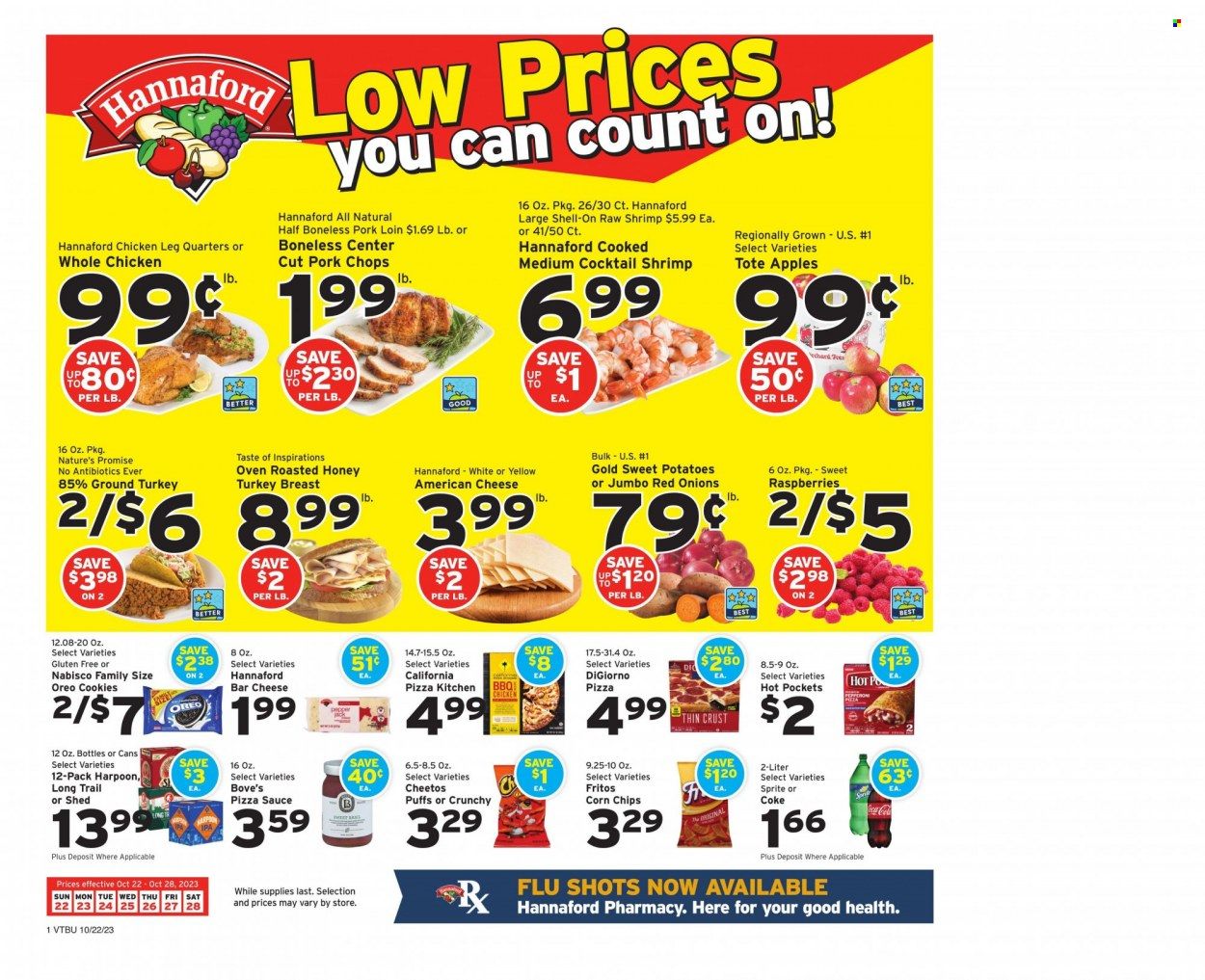 Hannaford (NH) Weekly Ad Flyer Specials October 22 to October 28, 2023