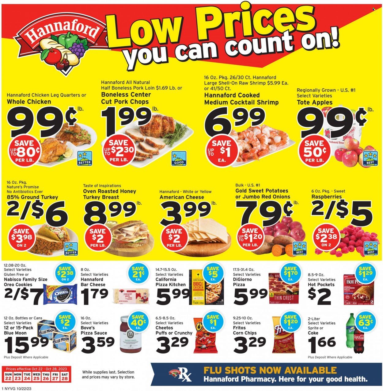Hannaford (NY) Weekly Ad Flyer Specials October 22 to October 28, 2023