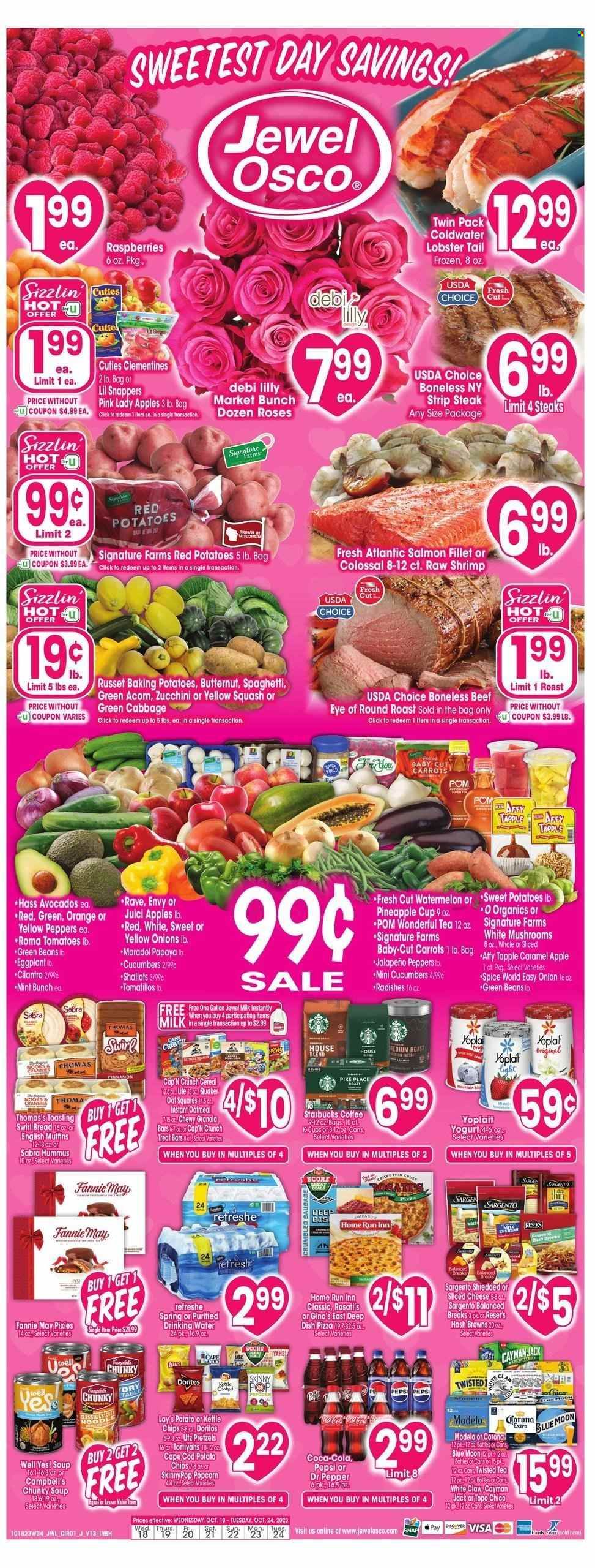 Jewel Osco (IN) Weekly Ad Flyer Specials October 18 to October 24, 2023