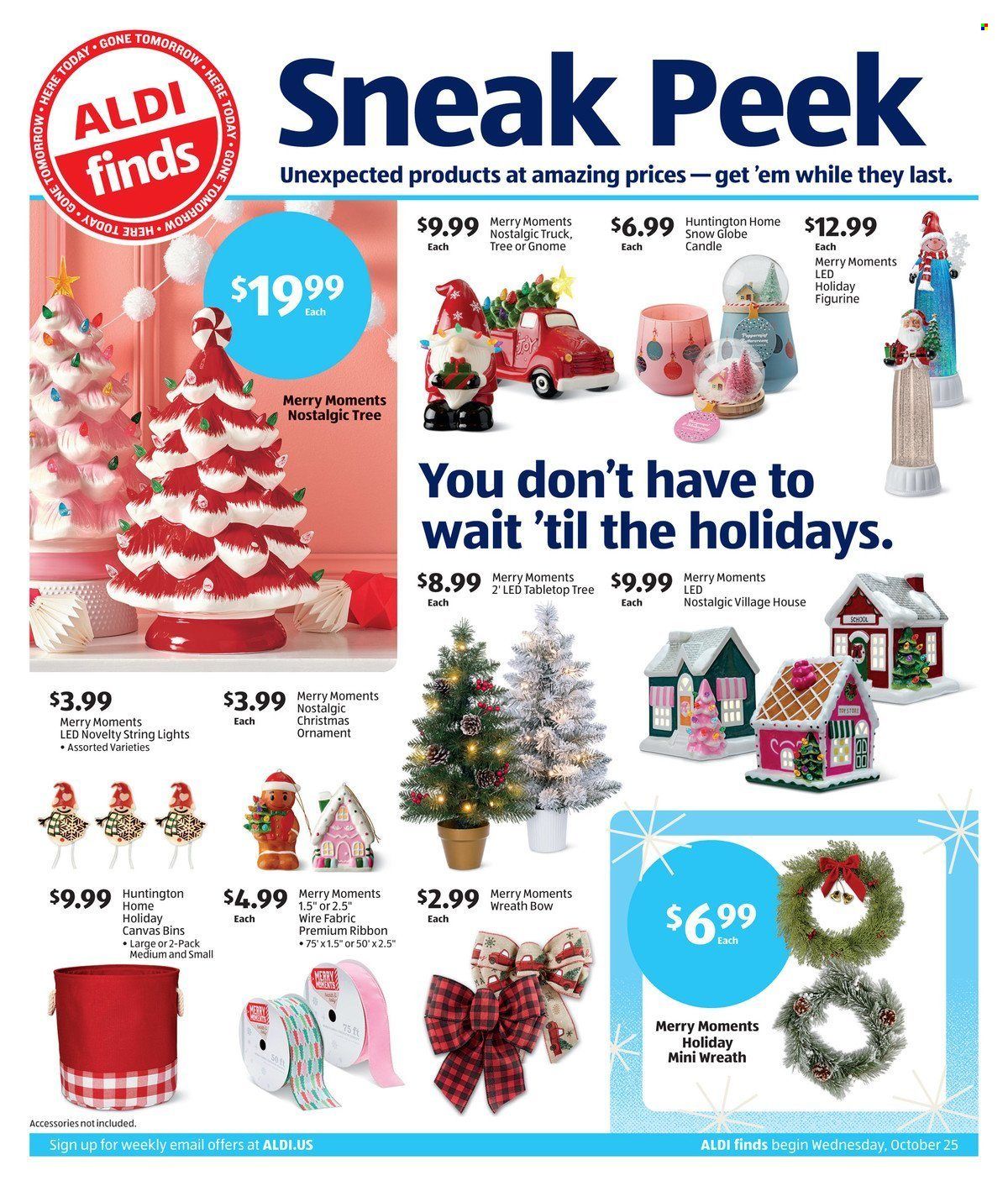 ALDI (OK, TX) Weekly Ad Flyer Specials October 25 to October 31, 2023