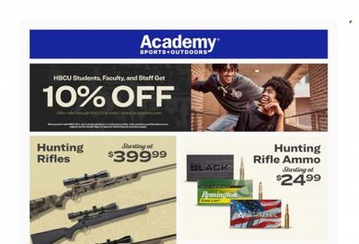 Academy Sports + Outdoors Weekly Ad Flyer Specials October 23 to October 29, 2023