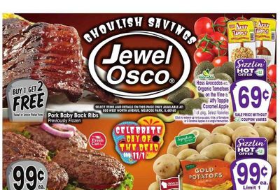 Jewel Osco (IL) Weekly Ad Flyer Specials October 25 to October 31, 2023