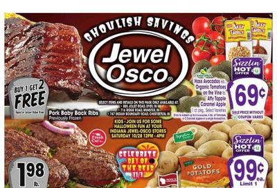 Jewel Osco (IN) Weekly Ad Flyer Specials October 25 to October 31, 2023