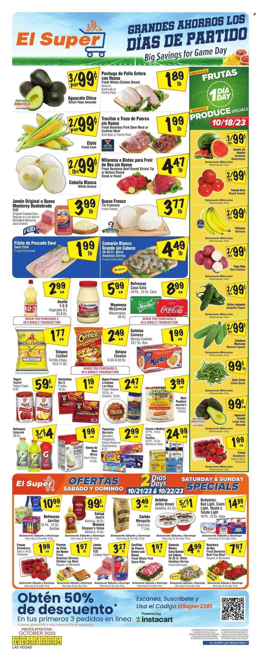 El Super (NV) Weekly Ad Flyer Specials October 18 to October 24, 2023