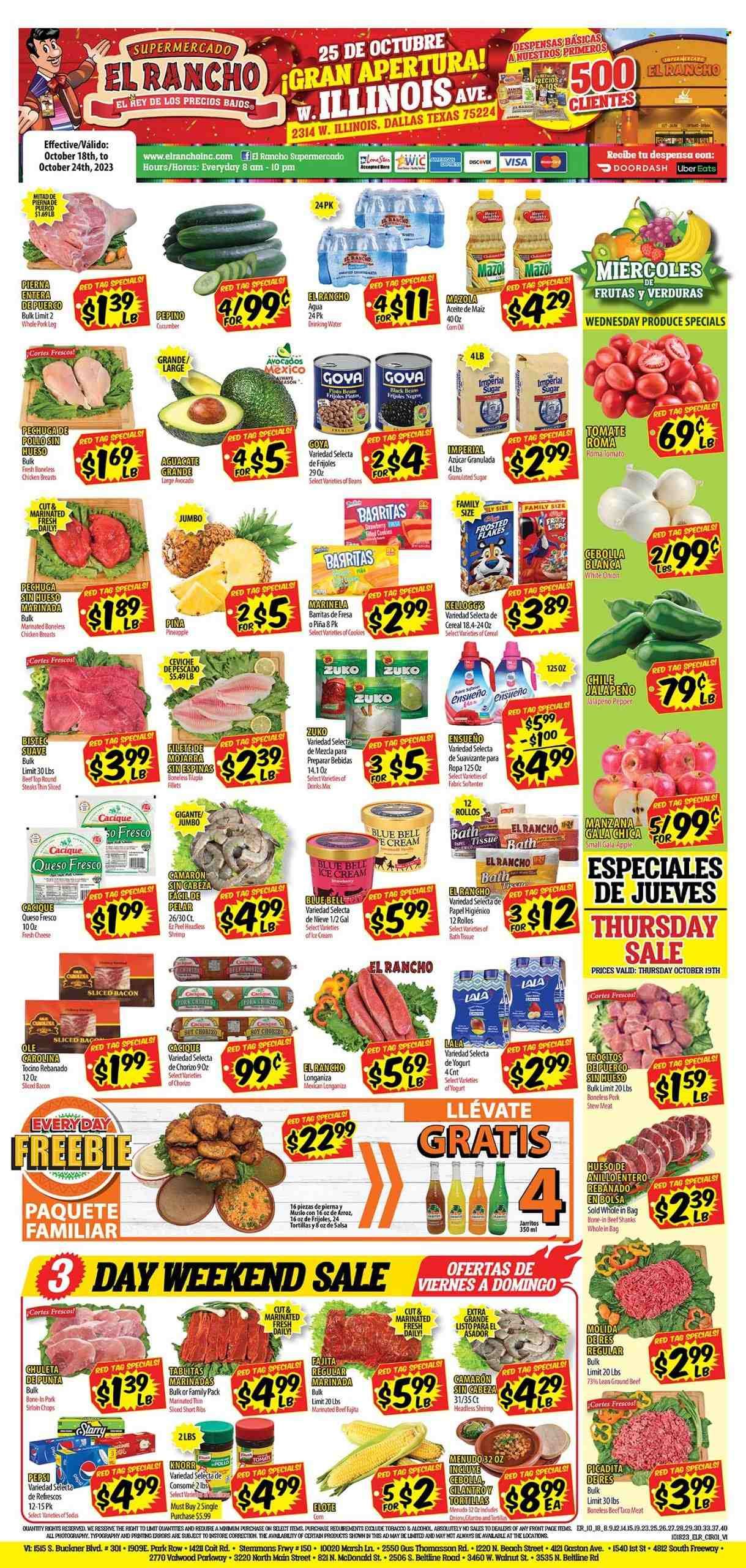 El Rancho (TX) Weekly Ad Flyer Specials October 18 to October 24, 2023