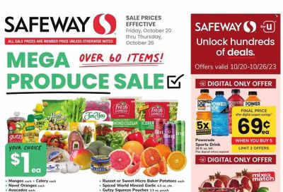 Safeway (VA) Weekly Ad Flyer Specials October 20 to October 26, 2023