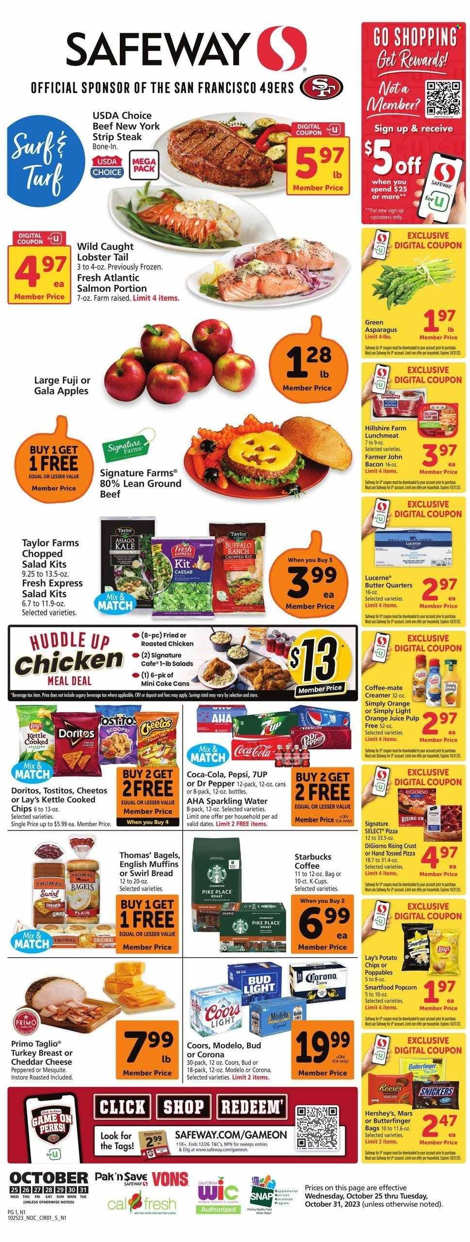 Safeway (CA) Weekly Ad Flyer Specials October 25 to October 31, 2023