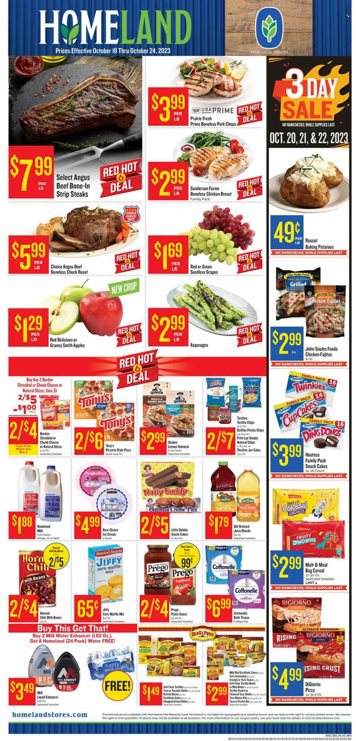 Homeland (OK, TX) Weekly Ad Flyer Specials October 18 to October 24, 2023