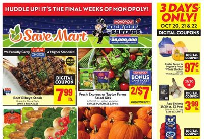 Save Mart (CA, NV) Weekly Ad Flyer Specials October 18 to October 24, 2023