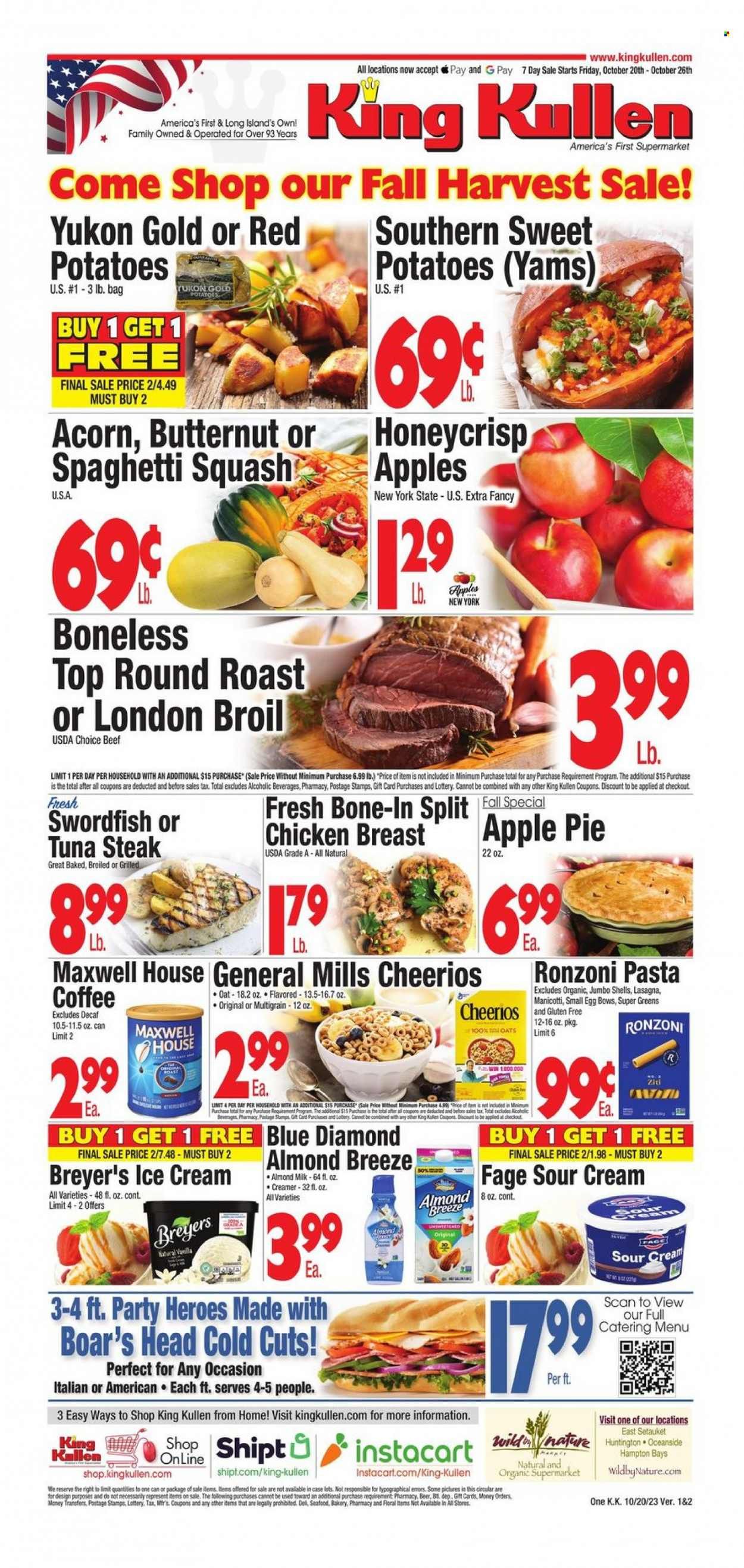 King Kullen (NY) Weekly Ad Flyer Specials October 20 to October 26, 2023