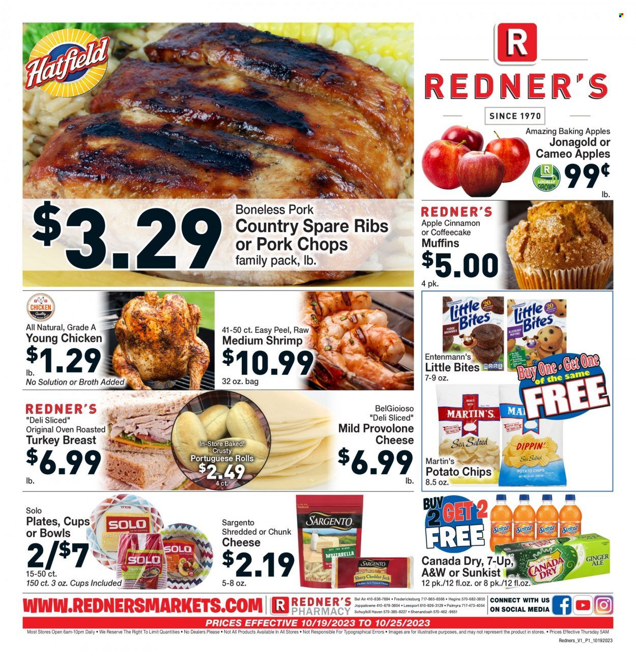 Redner's Markets (DE, MD, PA) Weekly Ad Flyer Specials October 19 to October 25, 2023