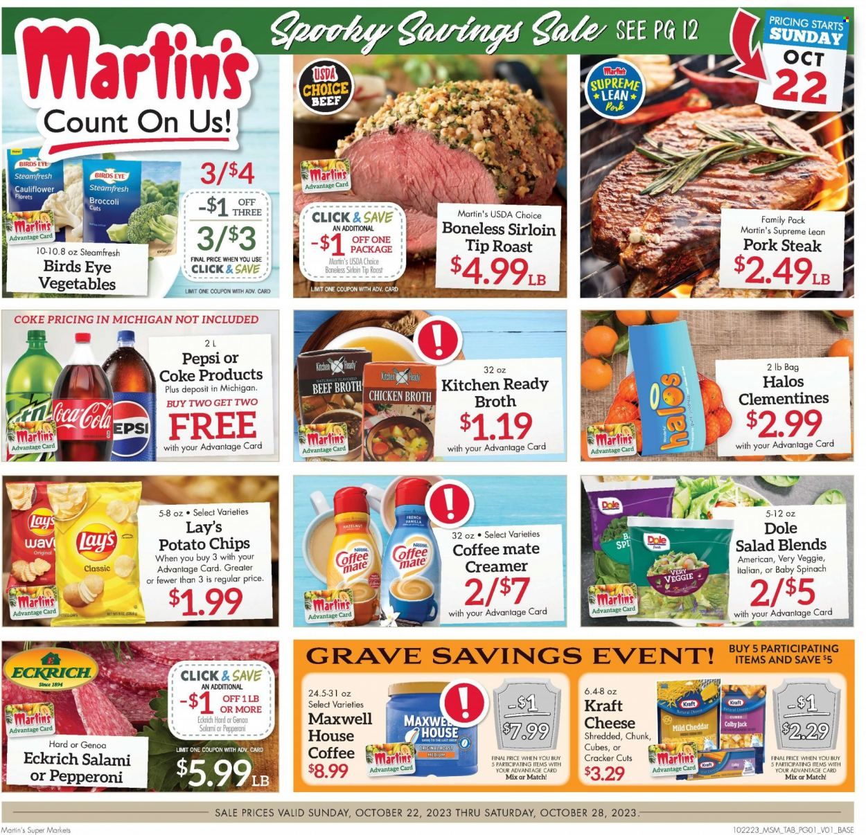 Martin’s (IN, MI) Weekly Ad Flyer Specials October 22 to October 28, 2023