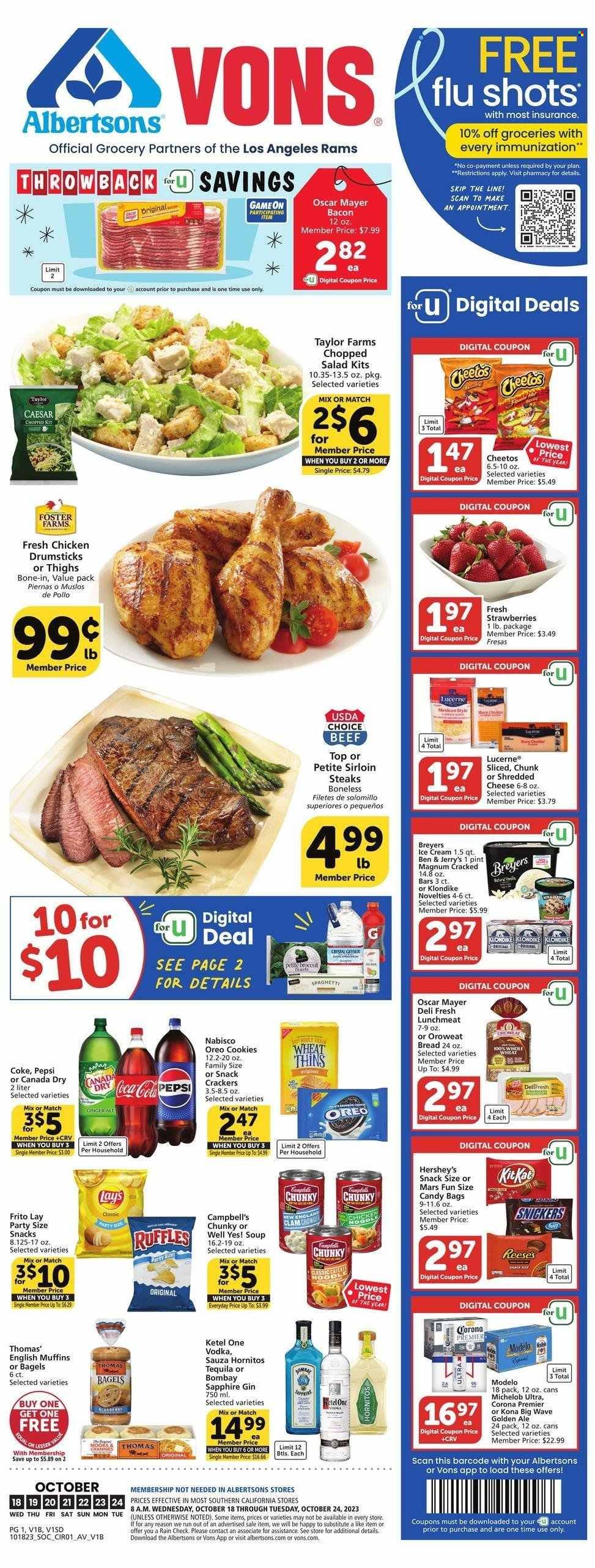 Vons (CA) Weekly Ad Flyer Specials October 18 to October 24, 2023
