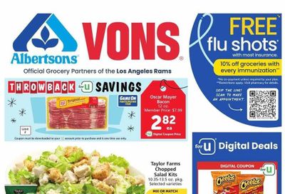 Vons (CA) Weekly Ad Flyer Specials October 18 to October 24, 2023