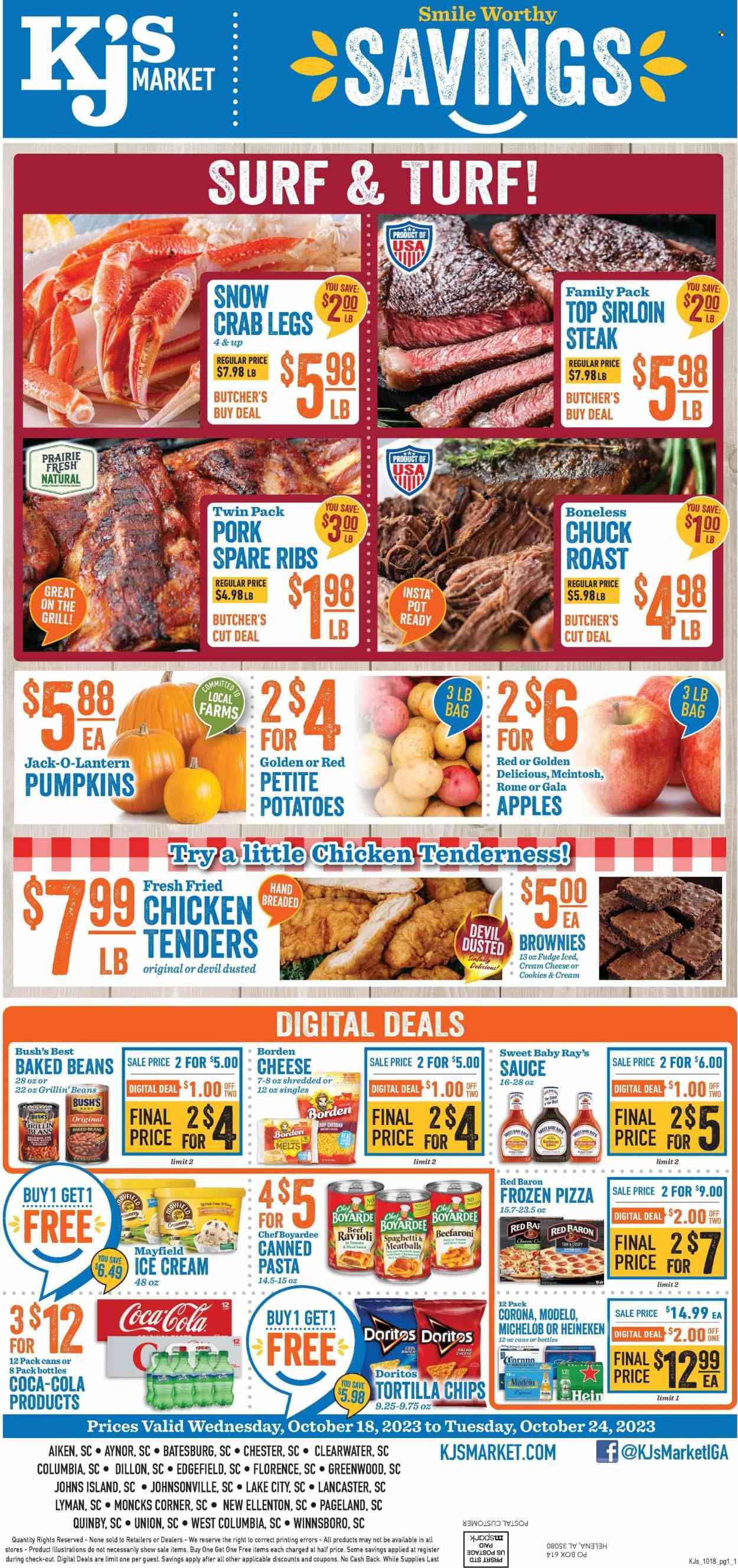 KJ´s Market (GA, SC) Weekly Ad Flyer Specials October 18 to October 24, 2023