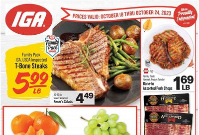 IGA (AL) Weekly Ad Flyer Specials October 18 to October 24, 2023
