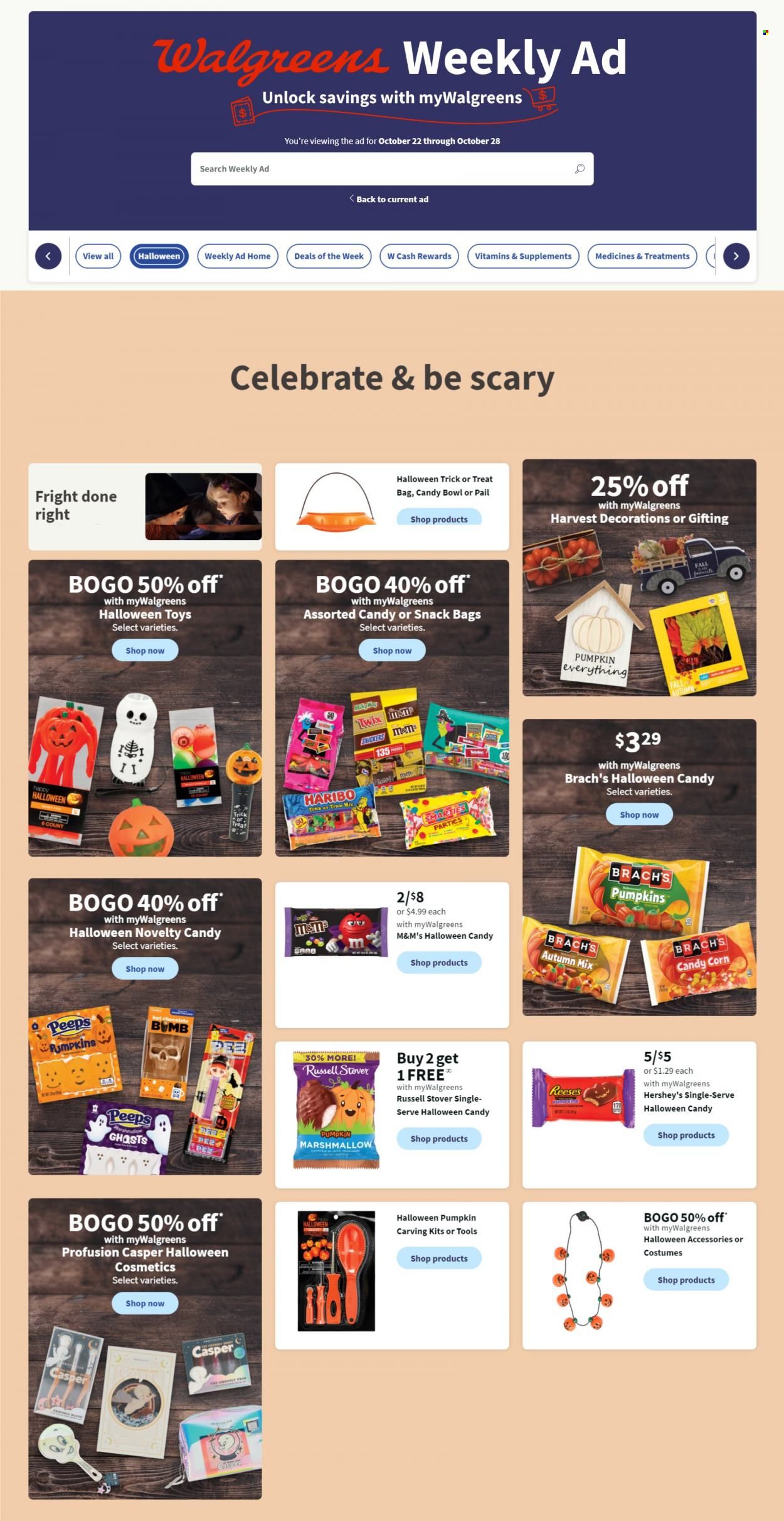 Walgreens Weekly Ad Flyer Specials October 22 to October 28, 2023