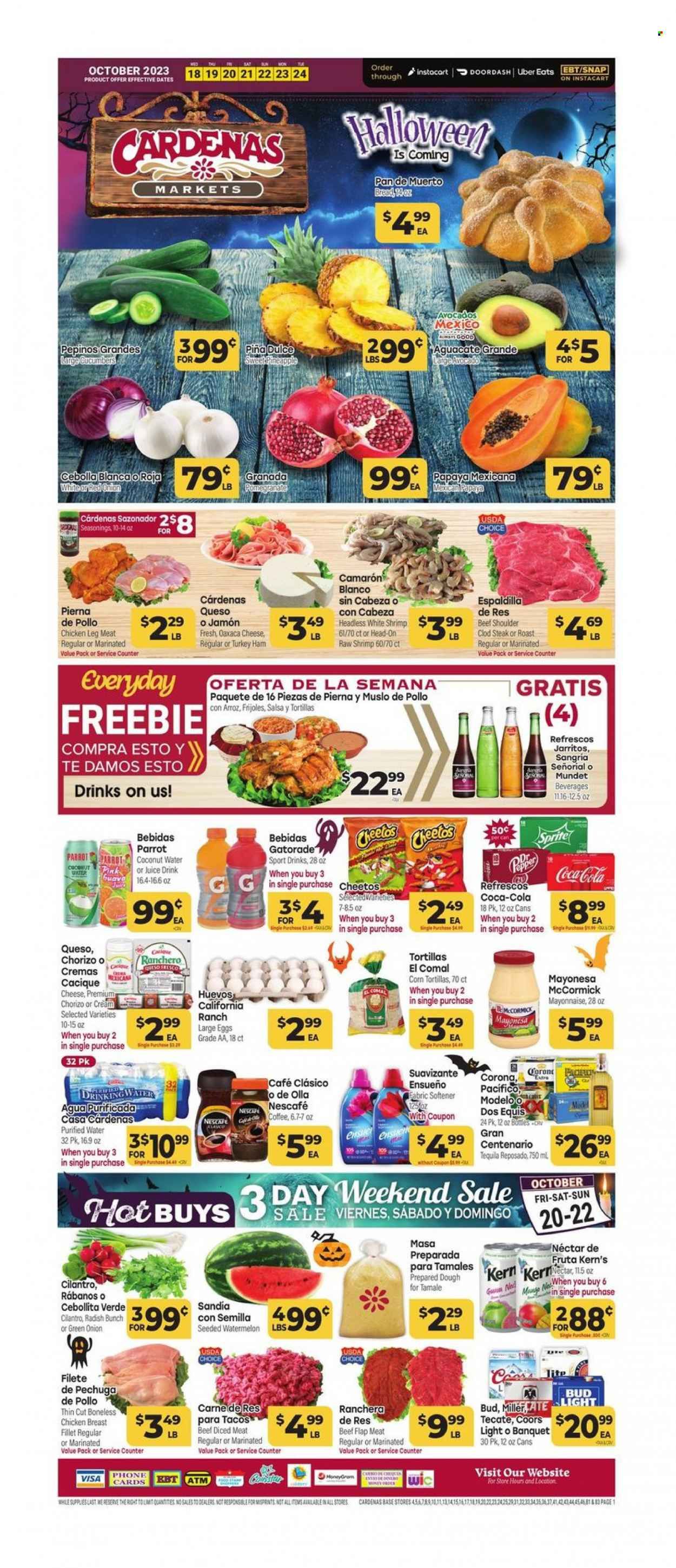 Cardenas (CA, NV) Weekly Ad Flyer Specials October 18 to October 24, 2023