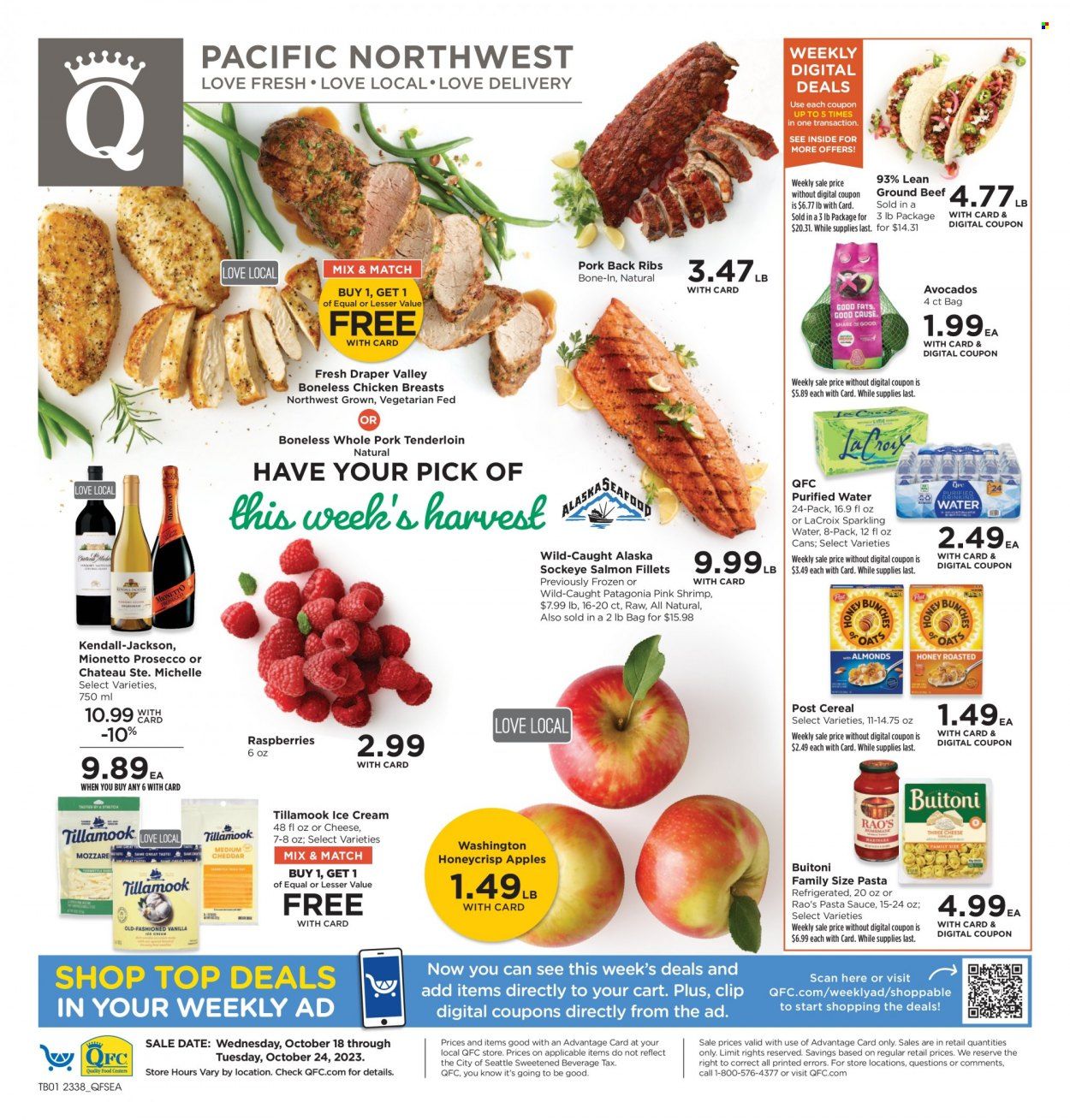 QFC (WA) Weekly Ad Flyer Specials October 18 to October 24, 2023