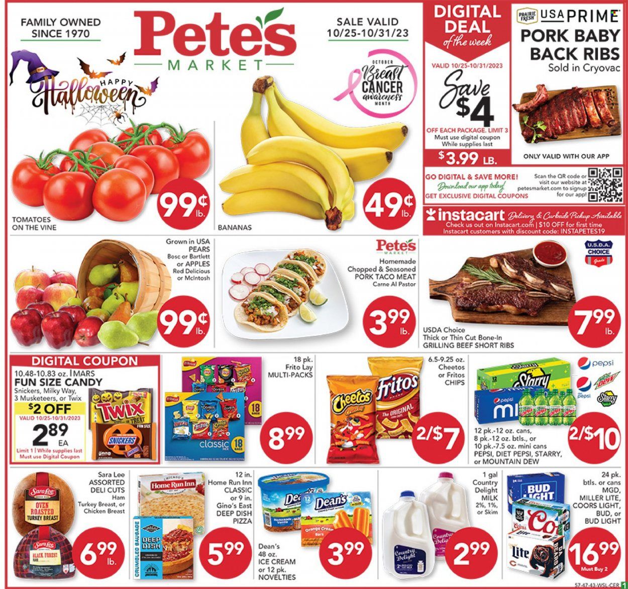 Pete's Fresh Market (IL) Weekly Ad Flyer Specials October 25 to October 31, 2023