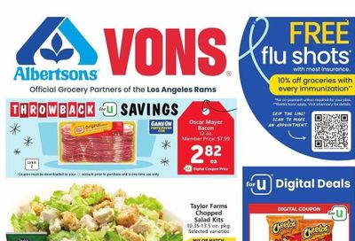 Vons (CA) Weekly Ad Flyer Specials October 18 to October 24, 2023