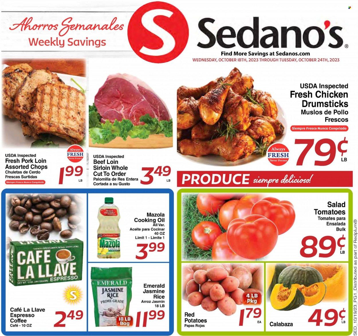 Sedano's (FL) Weekly Ad Flyer Specials October 18 to October 24, 2023