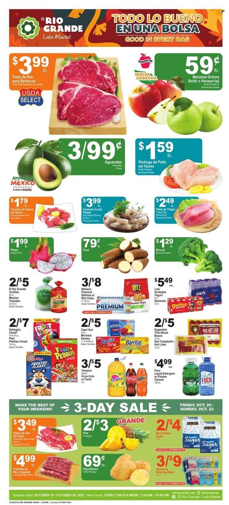 El Rio Grande (TX) Weekly Ad Flyer Specials October 18 to October 24, 2023