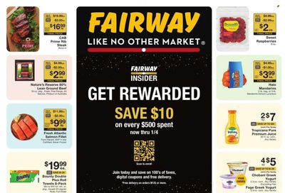 Fairway Market (CT, NJ, NY) Weekly Ad Flyer Specials October 20 to October 26, 2023