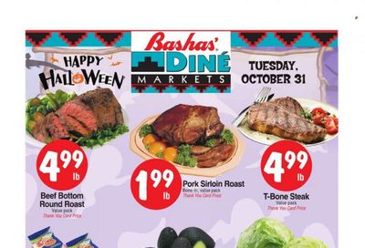 Bashas' Diné Markets (AZ, NM) Weekly Ad Flyer Specials October 25 to October 31, 2023