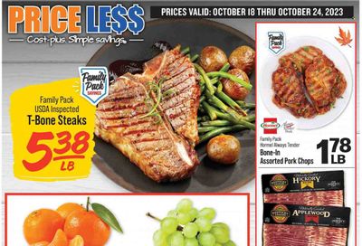 Price Less Foods Weekly Ad Flyer Specials October 18 to October 24, 2023