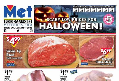 Met Foodmarkets Weekly Ad Flyer Specials October 22 to October 28, 2023