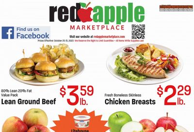 Red Apple Marketplace (OR) Weekly Ad Flyer Specials October 25 to October 31, 2023