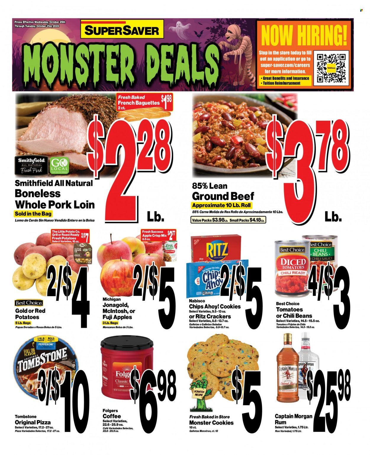 Super Saver Weekly Ad Flyer Specials October 25 to October 31, 2023